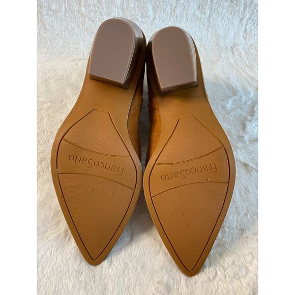 Franco Sarto Sammi Faux Suede Ankle Booties - Picture 7 of 7